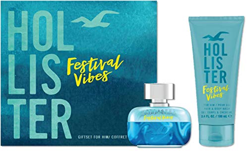 Hollister Festival Vibes for Him Eau de Toilette und Haar/Körperwaschmittel von Hollister