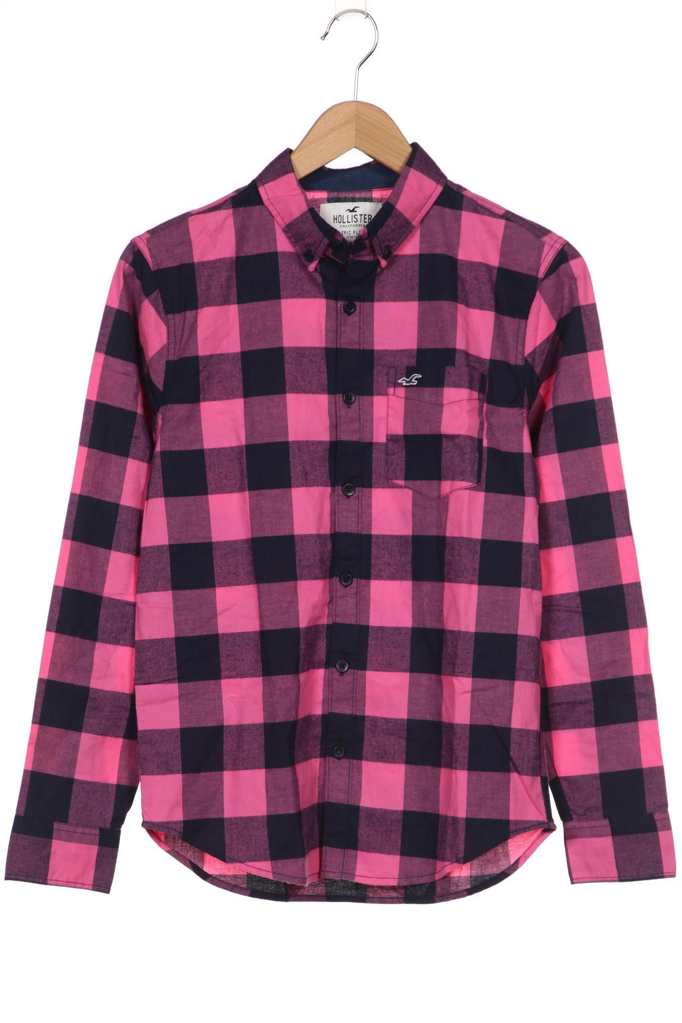 Hollister Herren Hemd, pink, Gr. 44 von Hollister