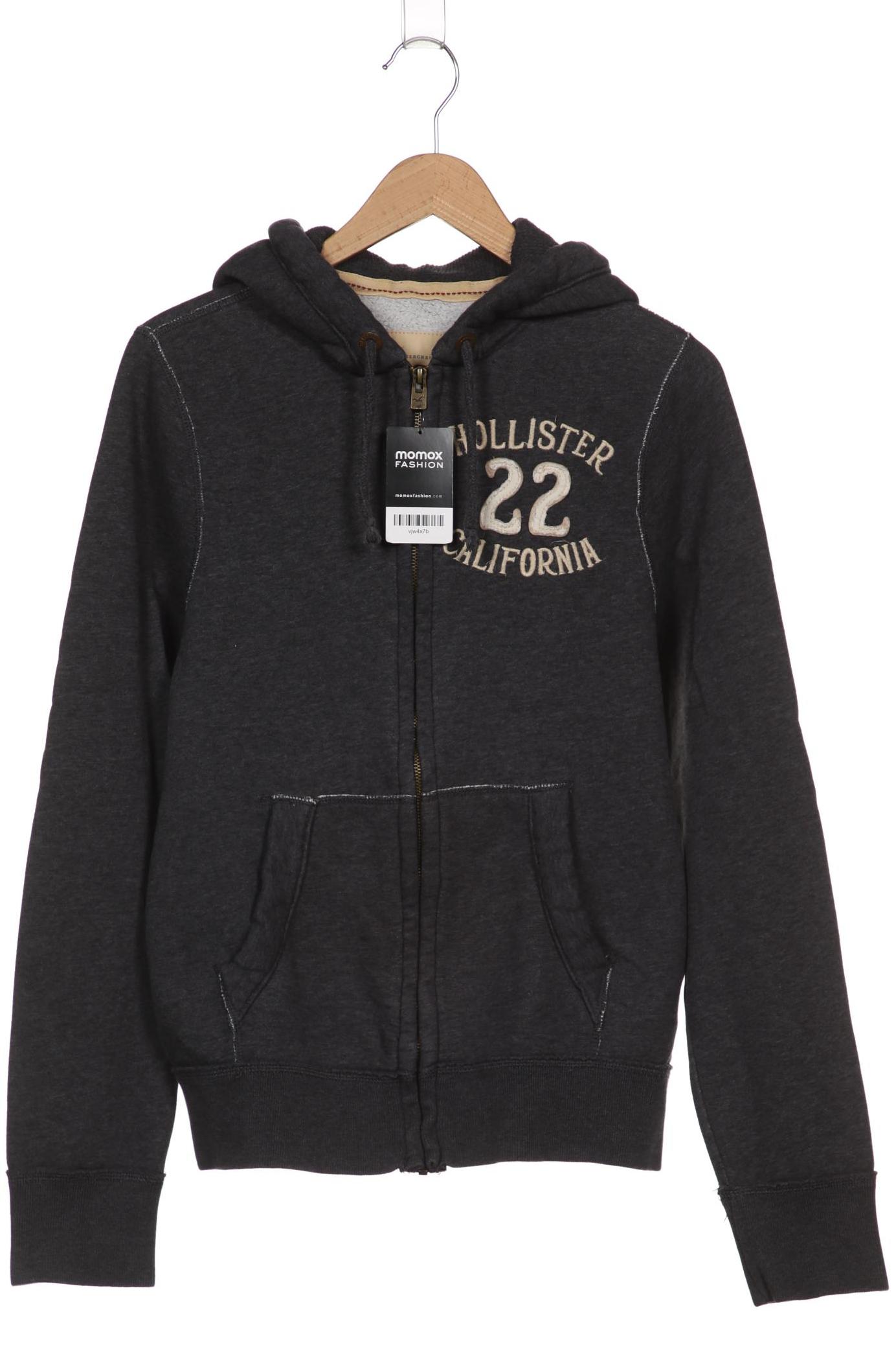 Hollister Herren Kapuzenpullover, grau, Gr. 48 von Hollister