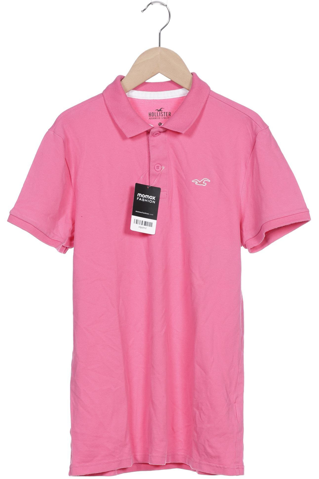 Hollister Herren Poloshirt, pink, Gr. 46 von Hollister