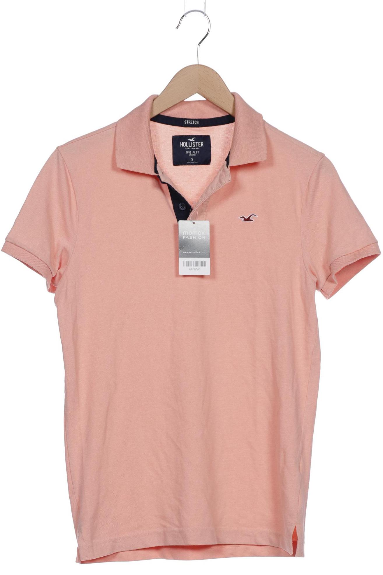 Hollister Herren Poloshirt, pink, Gr. 46 von Hollister