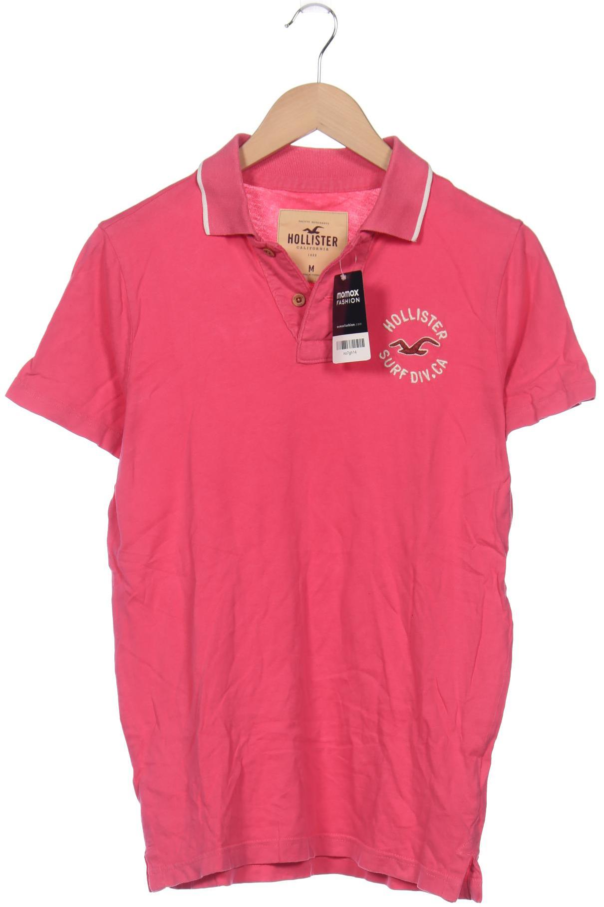 Hollister Herren Poloshirt, pink, Gr. 48 von Hollister