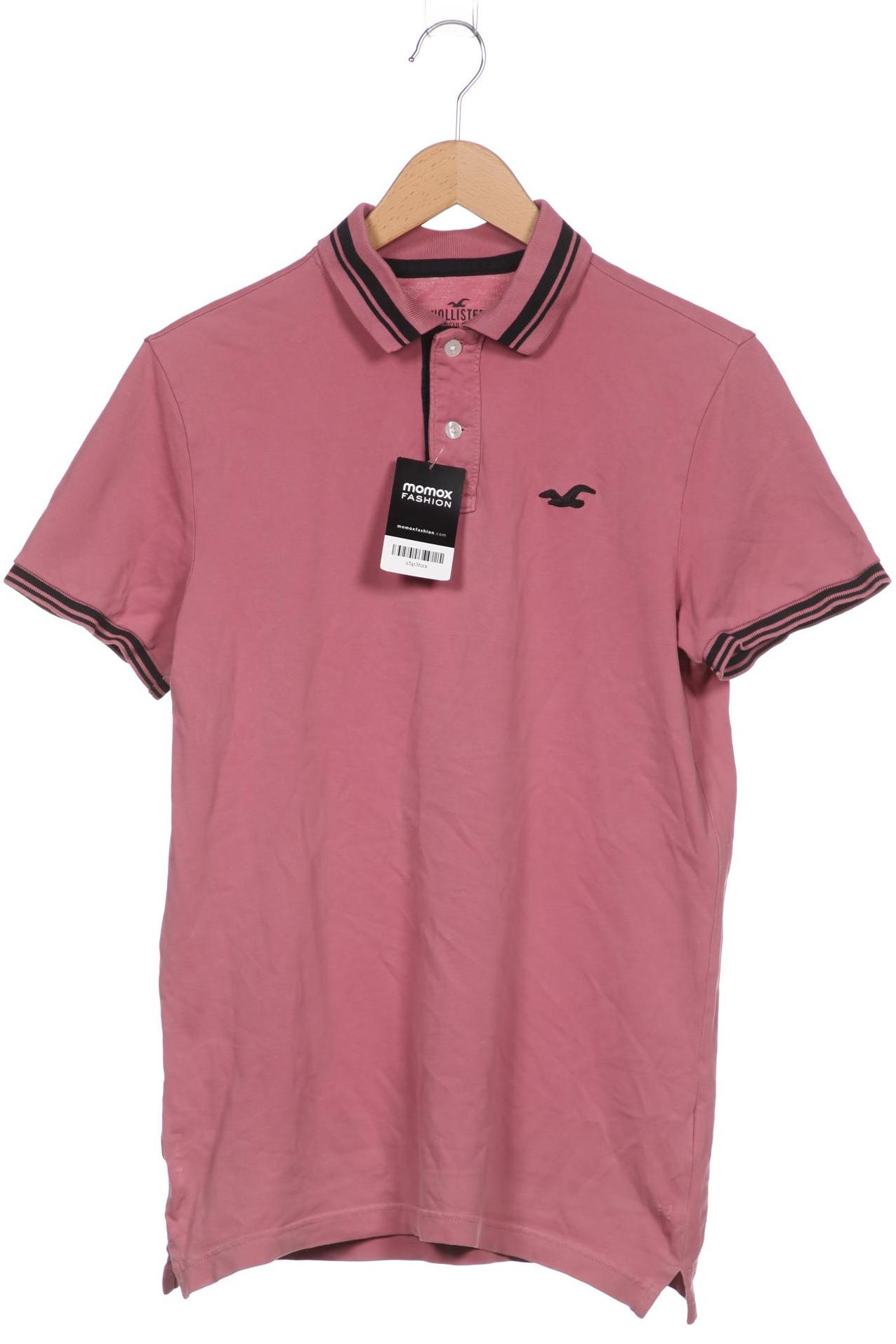 Hollister Herren Poloshirt, pink, Gr. 48 von Hollister