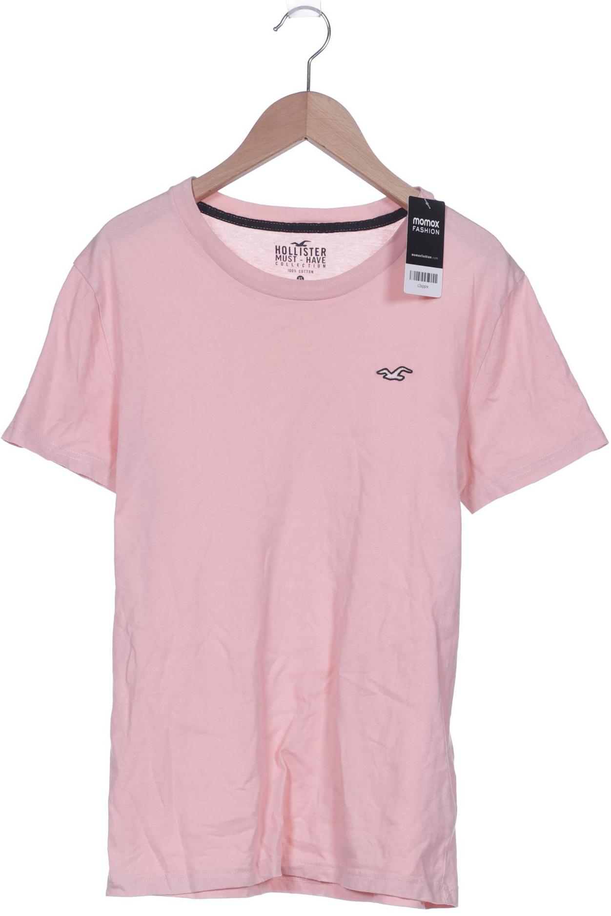 Hollister Herren T-Shirt, pink, Gr. 44 von Hollister