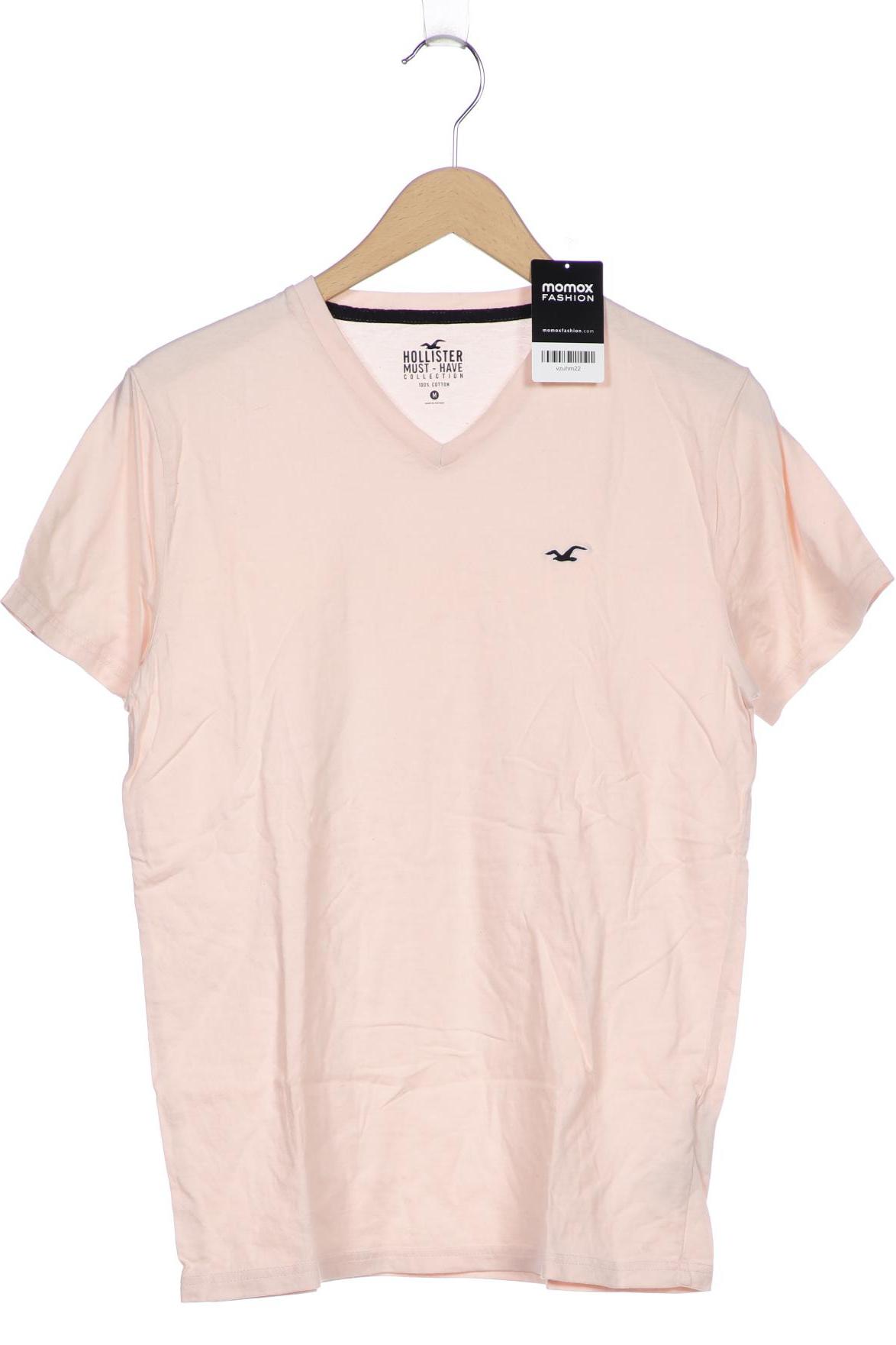 Hollister Herren T-Shirt, pink, Gr. 48 von Hollister