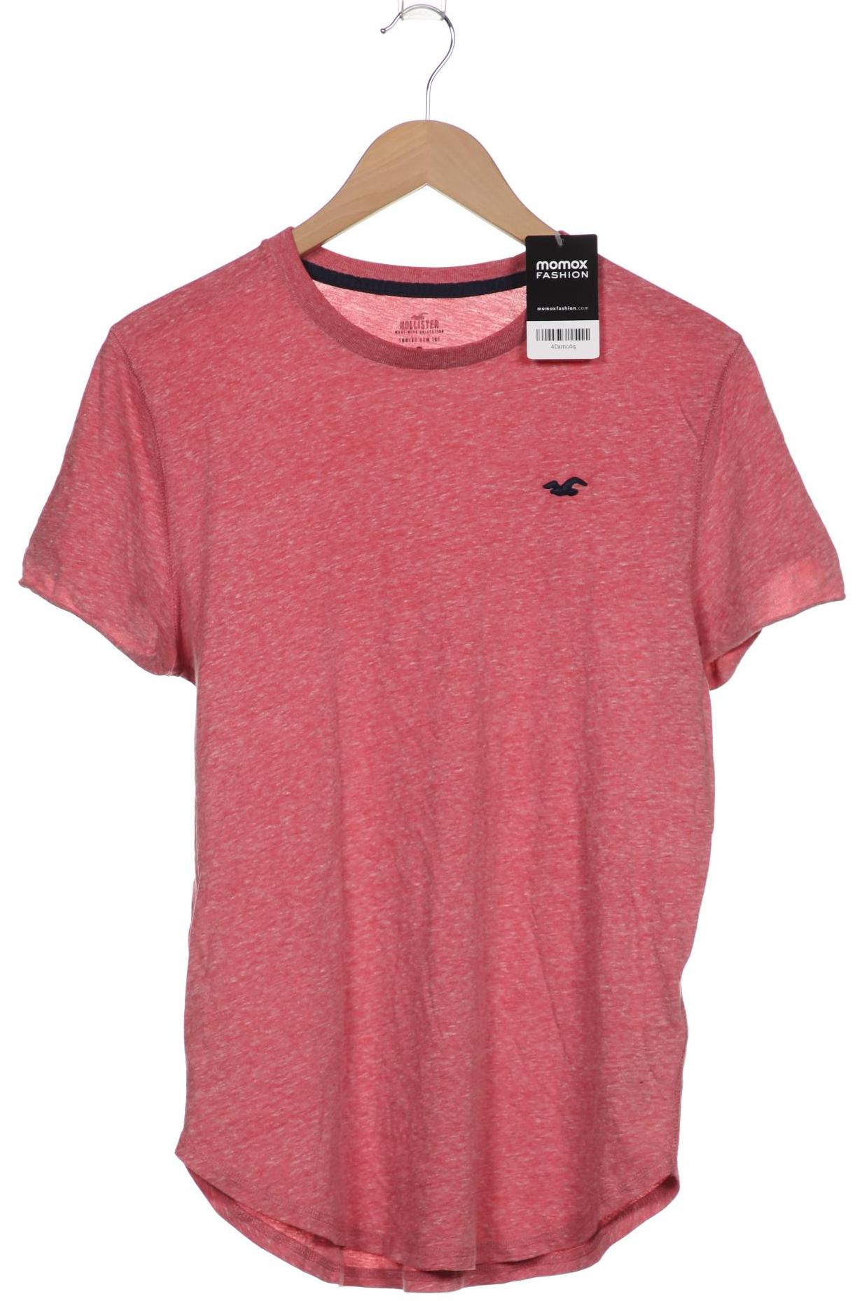 Hollister Herren T-Shirt, pink, Gr. 48 von Hollister