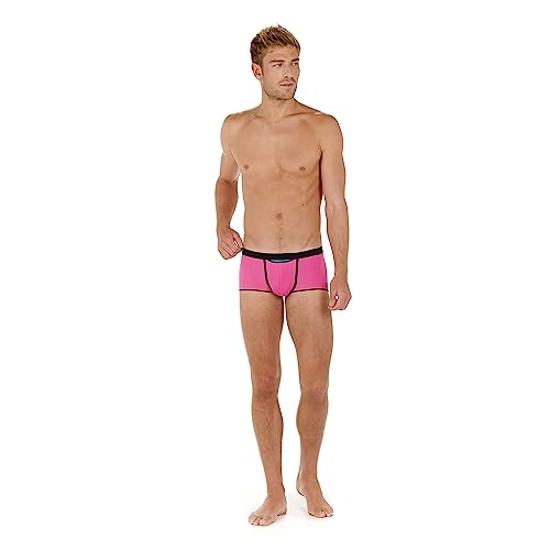 Hom Herren Shorts Ho1 Feder Up Hispter unterwäsche, Rosa, L von HOM