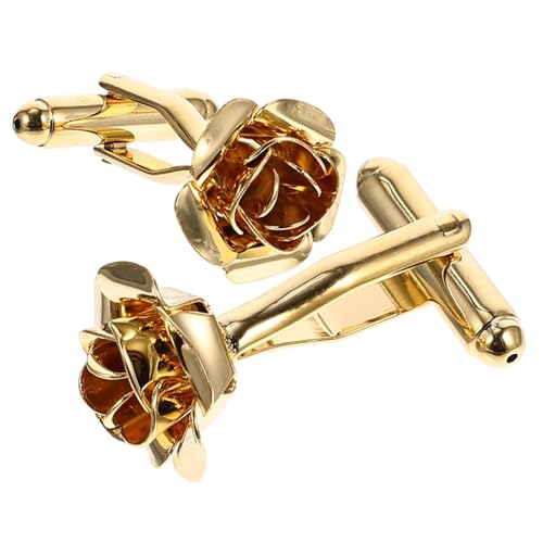 Homoyoyo 1 Paar Rosenärmelnägel Manschettenknöpfe Für Hochzeit Und Bräutigam Für Herren Anzugzubehör Herren Smoking Rosen Hemdknöpfe Blumenmuster Anzugnadeln Für Herren Homoyoyo 1 Paar Rosenärmelnägel Manschettenknöpfe Für Hochzeit Und Bräutigam Für Herren Anzugzubehör Herren Smoking Rosen Hemdknöpfe Blumenmuster Anzugnadeln Für Herren von Homoyoyo