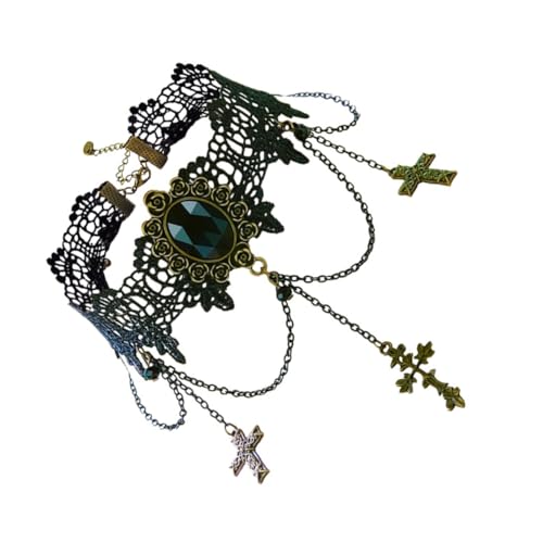 Homoyoyo Cross Anhänger Halskette Schmuckanhänger Schmuckkette Halskette Kette Choker Halskette für Halloween-Kostüm Halloween-Halsketten Kostümschmuck Halsband Legierung Homoyoyo Cross Anhänger Halskette Schmuckanhänger Schmuckkette Halskette Kette Choker Halskette für Halloween-Kostüm Halloween-Halsketten Kostümschmuck Halsband Legierung von Homoyoyo