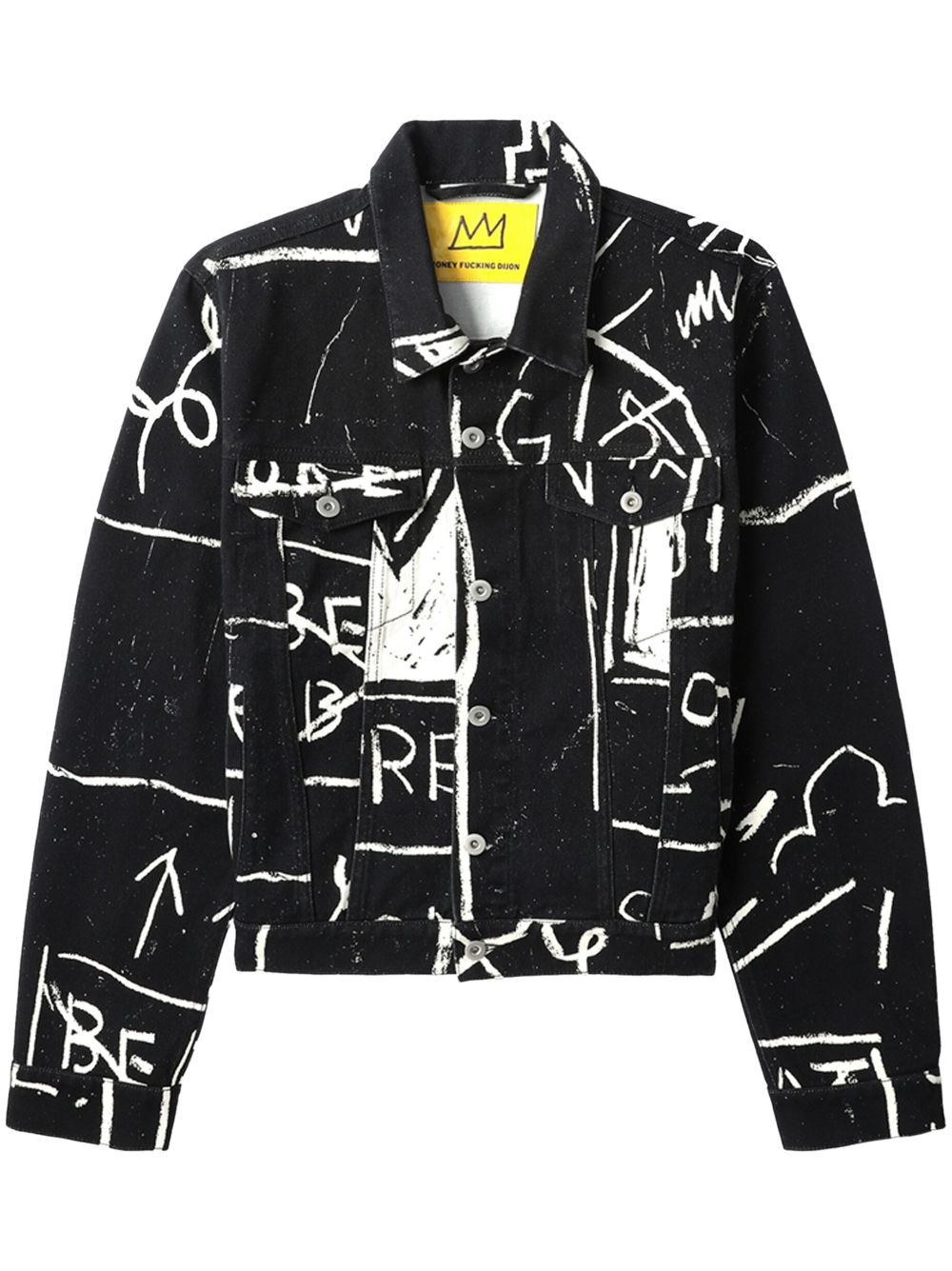 Honey Fucking Dijon Jacke mit grafischem Print - Schwarz von Honey Fucking Dijon