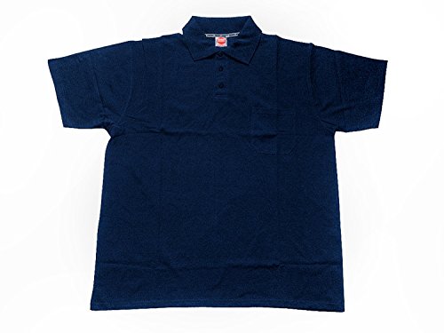 Honeymoon Polo-Shirt MIT Brusttasche marineblau 10XL von Honeymoon