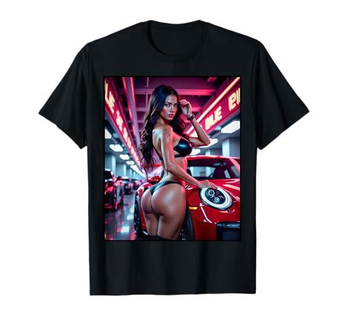 Hot Babes T-Shirt - Sexy Bikini Girl & Exotic Car T-Shirt Hot Babes T-Shirt - Sexy Bikini Girl & Exotic Car T-Shirt von Hot Babes on T-Shirts by NSPART