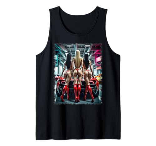 Hot Babe T-Shirt - Sexy Bikini Girl & exotische Autos Tank Top Hot Babe T-Shirt - Sexy Bikini Girl & exotische Autos Tank Top von Hot Babes on T-shirts for Men by NSPART