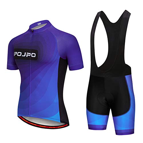 Hotlion Herren Radtrikot Set Trägerhose Sommer Radfahren Kleidung Anzug Pro Team Bike Kleidung, B9jp1008, M Hotlion Herren Radtrikot Set Trägerhose Sommer Radfahren Kleidung Anzug Pro Team Bike Kleidung, B9jp1008, M von Hotlion