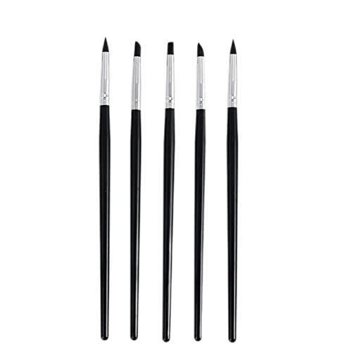 Nail Art Pen 5pcs Nagelkunst Pinsel Silikon Skulptur Stift DIY Politur Pinsel für Werkzeuge Doting Salon Toolart Nail Art Pen 5pcs Nagelkunst Pinsel Silikon Skulptur Stift DIY Politur Pinsel für Werkzeuge Doting Salon Toolart von Houolsator