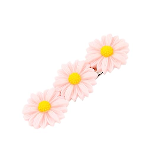 Housoutil 10 Stk Gänseblümchen-Krokodilklemme Mädchen Haarspange haarschmuck Haarspangen Haarnadel Haarklammer Gänseblümchen-Haarspange Hochzeit Blumen Fräulein von Housoutil