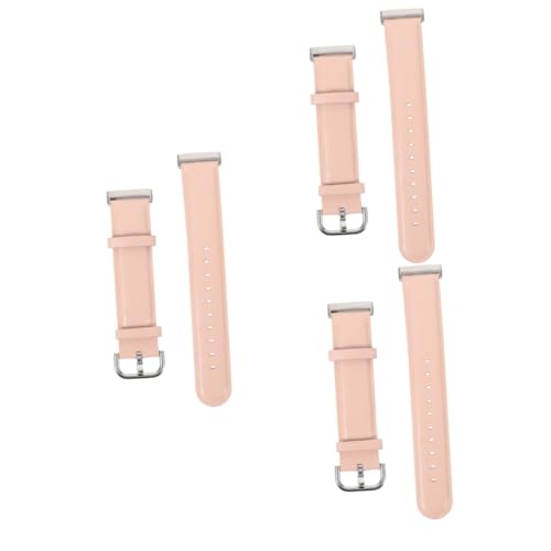 Housoutil 3St Gurt frauen armband Schnellspannband Silikon-Uhrenarmband Herrenbands damen armband uhrenarmbänder Uhrenarmband für Frauen Armbänder für Männer Anschauen Fräulein Kopfhaut Rosa von Housoutil