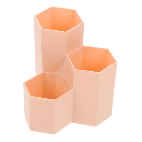 Housoutil Eimer zur Aufbewahrung von Make-up-Pinseln kinder dekor Desktop-Dekor Tischdekoration Make-up Pinsel Rhombus Aufbewahrungsbehälter Rhombus-Fall Diamant Stifthalter Lösung Container von Housoutil