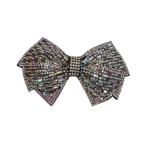 Housoutil Strass Schmetterling Haarspange Haarschleifen Haarspangen Feder Haarspange Frühlingshaarspangen Haarklammer Haarnadel Haarpflegezubehör Bowknot-Clip Mädchen Seitenclip Damen Eisen von Housoutil