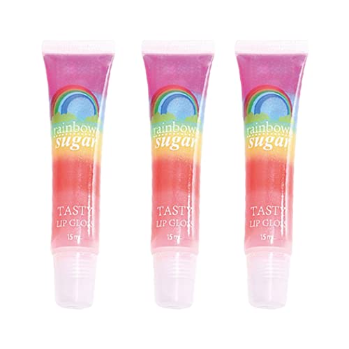 Lippentönung abziehen Lippenfärbung langlebige Farbänderung Lipgloss wasserdichtes Lippenstift für Mädchen Mom Geschenk 3pcs 15g/ml Lipglosses von Hperu