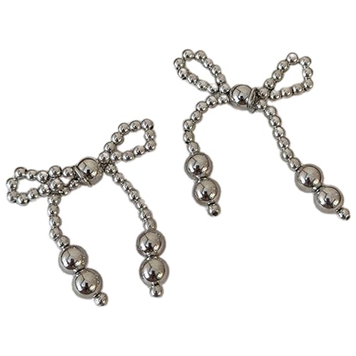 Hrtyvhin Vielseitige Schuhschnallen mit Perlen und Schleife, verwandeln Schuhdekoration mit elegantem Schmuckanhänger für trendige Frauen und Damen Hrtyvhin Vielseitige Schuhschnallen mit Perlen und Schleife, verwandeln Schuhdekoration mit elegantem Schmuckanhänger für trendige Frauen und Damen von Hrtyvhin