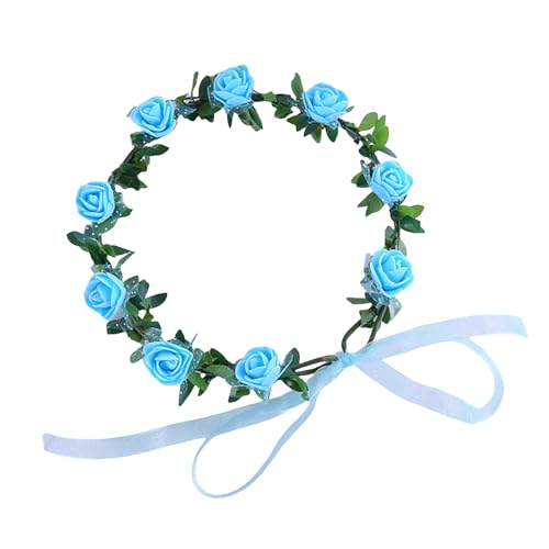 Rose Blumenkranz Elastischer Stirnband Kopfbedeckung Kopfbekleidung Dekore Für Hochzeiten Und Tägliche Verwendung Rose Blumenkranz Elastischer Stirnband Kopfbedeckung Kopfbekleidung Dekore Für Hochzeiten Und Tägliche Verwendung von Hrtyvhin