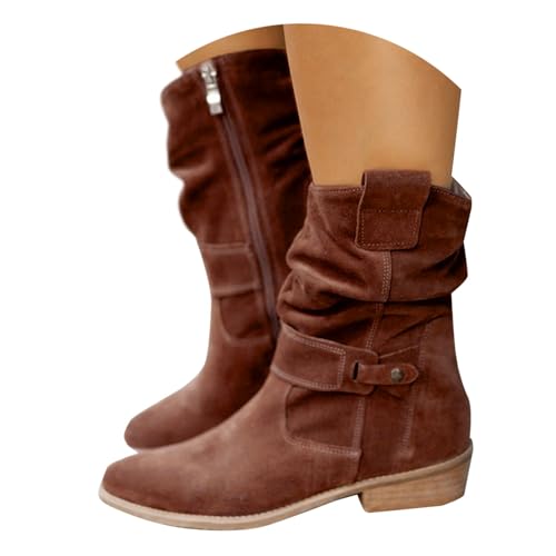 Stiefeletten Beige, Cowboy Stiefeletten Damen Wildleder Westernstiefel Elegant Absatz Cowboystiefel Niederung Stiefel Kurzstiefel Schlupfschuhe Blockabsatz Ankle Boots Halbhoch Damenstiefel Stiefeletten Beige, Cowboy Stiefeletten Damen Wildleder Westernstiefel Elegant Absatz Cowboystiefel Niederung Stiefel Kurzstiefel Schlupfschuhe Blockabsatz Ankle Boots Halbhoch Damenstiefel von Hsternexy