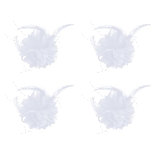 Huamengyuan Damen Vintage Blumen Haarnadel Braut Blumenclips Hut Haarnadel Haarspange Federn Blumen Clip Rosen Haarnadeln Haarschmuck Hochzeit Stirnband Cocktail Headwear Frauen Mädchen Hüte 4 Stück Huamengyuan Damen Vintage Blumen Haarnadel Braut Blumenclips Hut Haarnadel Haarspange Federn Blumen Clip Rosen Haarnadeln Haarschmuck Hochzeit Stirnband Cocktail Headwear Frauen Mädchen Hüte 4 Stück von Huamengyuan