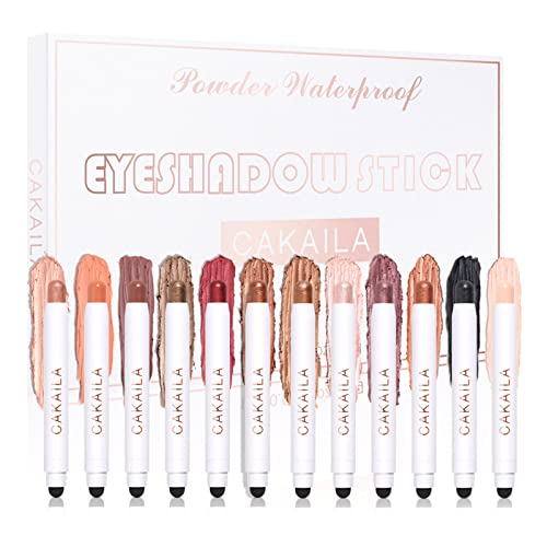 Lidschatten Set Creme Lidschattenstift Buntstift Lidschattenstift Augenaufheller Textmarker Make Up Lidschatten Wasserfeste Lidschattenstifte Für Die Augen von Huaqgu