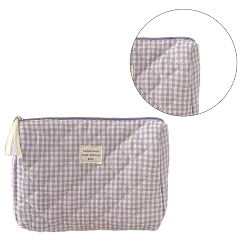 Modische Gesteppte Aufbewahrungstasche Tragbarer Make Up Organizer Mit Blumenmuster Für Frauen Und Mädchen Make Up Tasche Für Mädchen von Huaqgu