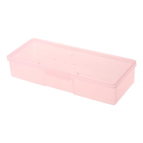 Neue Transparente Leere Nagel Lagerung Box Maniküre Werkzeuge Organizer Für Fall Nail Art Pailletten von Huaqgu