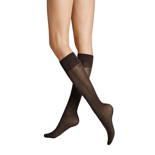 Hudson Damen Kniestrümpfe Micro 50 druckfreier Bund 50 DEN Dunkelbraun 0771 39-42 Hudson Damen Kniestrümpfe Micro 50 druckfreier Bund 50 DEN Dunkelbraun 0771 39-42 von Hudson