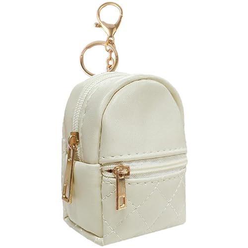 Hufopik 1 x rosa Mini-Rucksack, niedliche Kosmetiktasche für Damen, PU-Leder, Make-up-Tasche, Schlüsseltasche, Lippenstift-Tasche, Kartenhalter, Datenkabel, Organizer, Reißverschluss-Tasche, Beige, Hufopik 1 x rosa Mini-Rucksack, niedliche Kosmetiktasche für Damen, PU-Leder, Make-up-Tasche, Schlüsseltasche, Lippenstift-Tasche, Kartenhalter, Datenkabel, Organizer, Reißverschluss-Tasche, Beige, von Hufopik