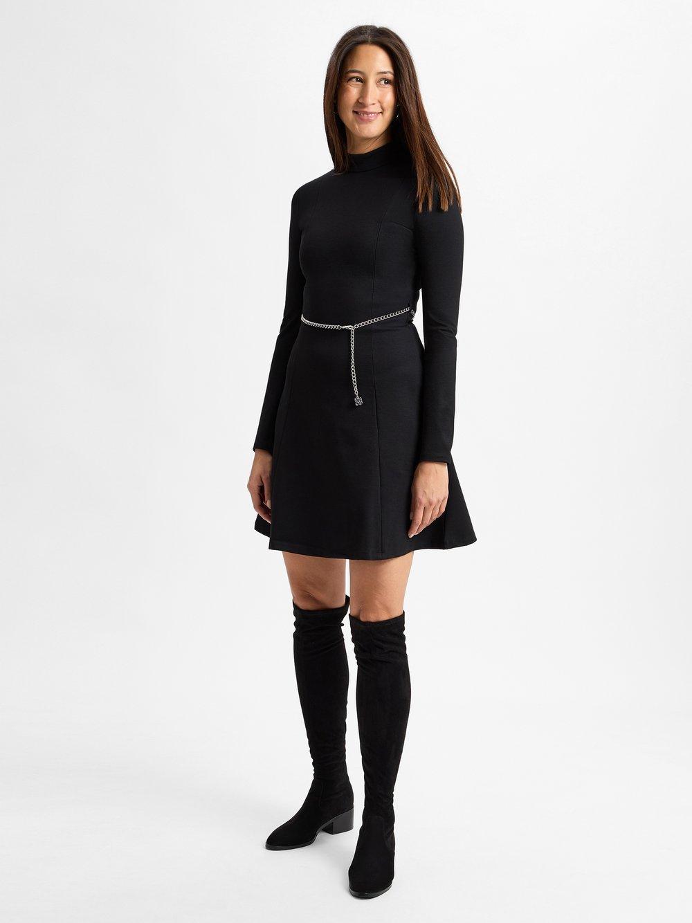 HUGO Kleid Damen Viskose, schwarz HUGO Kleid Damen Viskose, schwarz von Hugo