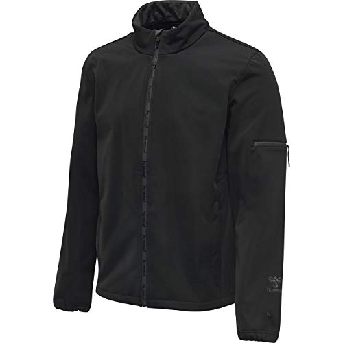 Hummel Herren Softshelljacke North 206685 Black/Asphalt L von hummel