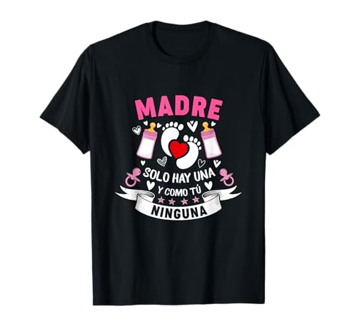 Erste Mama Zukünftige Muttertag Party Ankündigung Baby T-Shirt Erste Mama Zukünftige Muttertag Party Ankündigung Baby T-Shirt von Humor a pinta