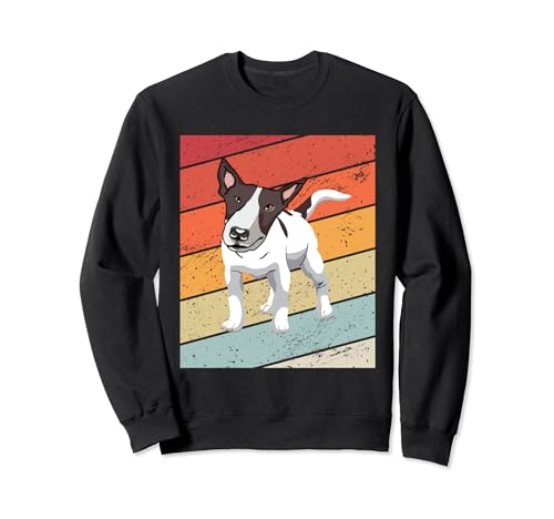 Hunde Mama Dog Mom Bull Terrier | Bullterrier Sweatshirt von Hunderasse Bullterrier Geschenk für Frauen