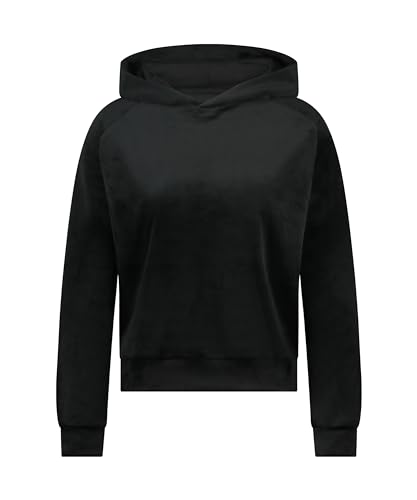 Hunkemöller Top Velours - Black - M von HUNKEMÖLLER