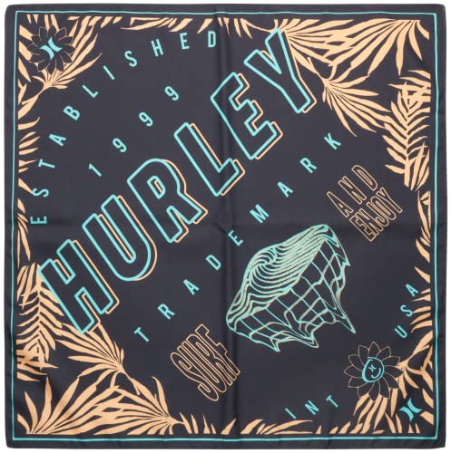 Hurley Herren Bandana - One and Only Leichtes Stirnband, Pure Black, Einheitsgröße von Hurley