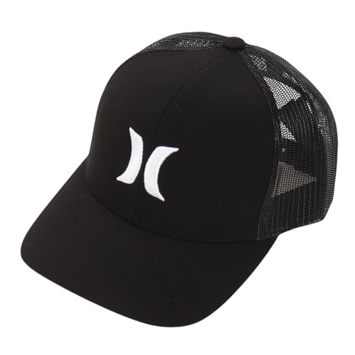 Hurley Herren Del Mar Trucker Verschluss, Schwarz, Einheitsgröße von Hurley