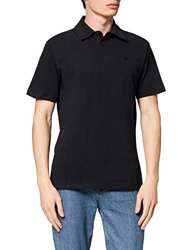 Hurley Herren M H2o Dri Ace Polo Ss Poloshirt, schwarz, L von Hurley