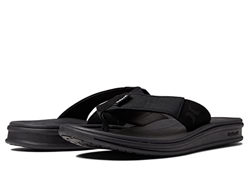 Hurley Herren M Icon Flip-Flop, Schwarz, 41 EU (US 8) von Hurley