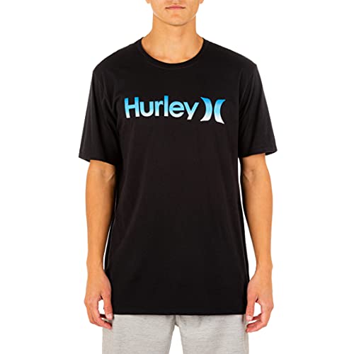 Hurley Herren One and Only Logo T-Shirt Hemd, schwarz, XX-Large von Hurley