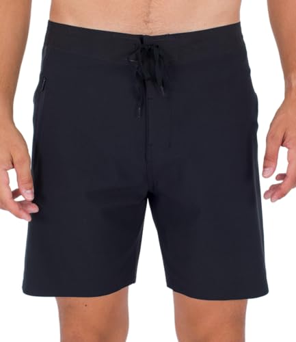 Hurley Herren Phantom Alpha Boardshorts, Schwarz, 28 von Hurley