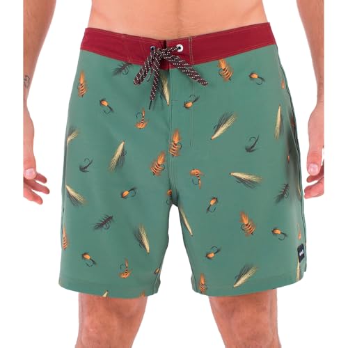 Hurley Men's Phantom-ECO Classic 18" Board Shorts, MALVERDE, 42 Hurley Men's Phantom-ECO Classic 18" Board Shorts, MALVERDE, 42 von Hurley
