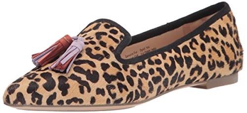 Hush Puppies Damen Sadie Quaste 2 Loafer, Leoparden-Print, 10 Wide von Hush Puppies