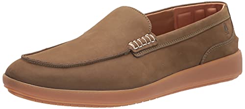 Hush Puppies Herren Finley Loafer, Nubukleder, 41 EU von Hush Puppies