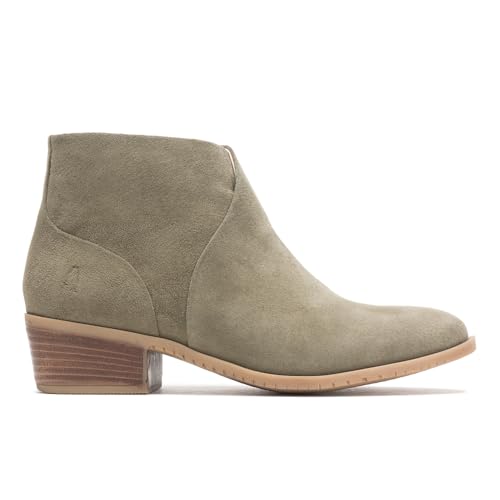 Hush Puppies Sienna Stiefel Knöchelhohe StiefelDamen, Olive Suede, 9.5 von Hush Puppies