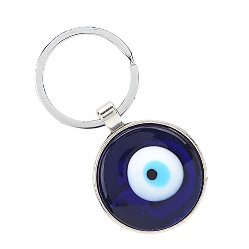 Türkischer Blauer Böser Blick Schlüsselanhänger, Hamsa Böser Blick Hängender Schlüsselanhänger Runde Perlen Ornamente für Männer Frauen Tasche Dekoration Türkischer Blauer Böser Blick Schlüsselanhänger, Hamsa Böser Blick Hängender Schlüsselanhänger Runde Perlen Ornamente für Männer Frauen Tasche Dekoration von Hztyyier