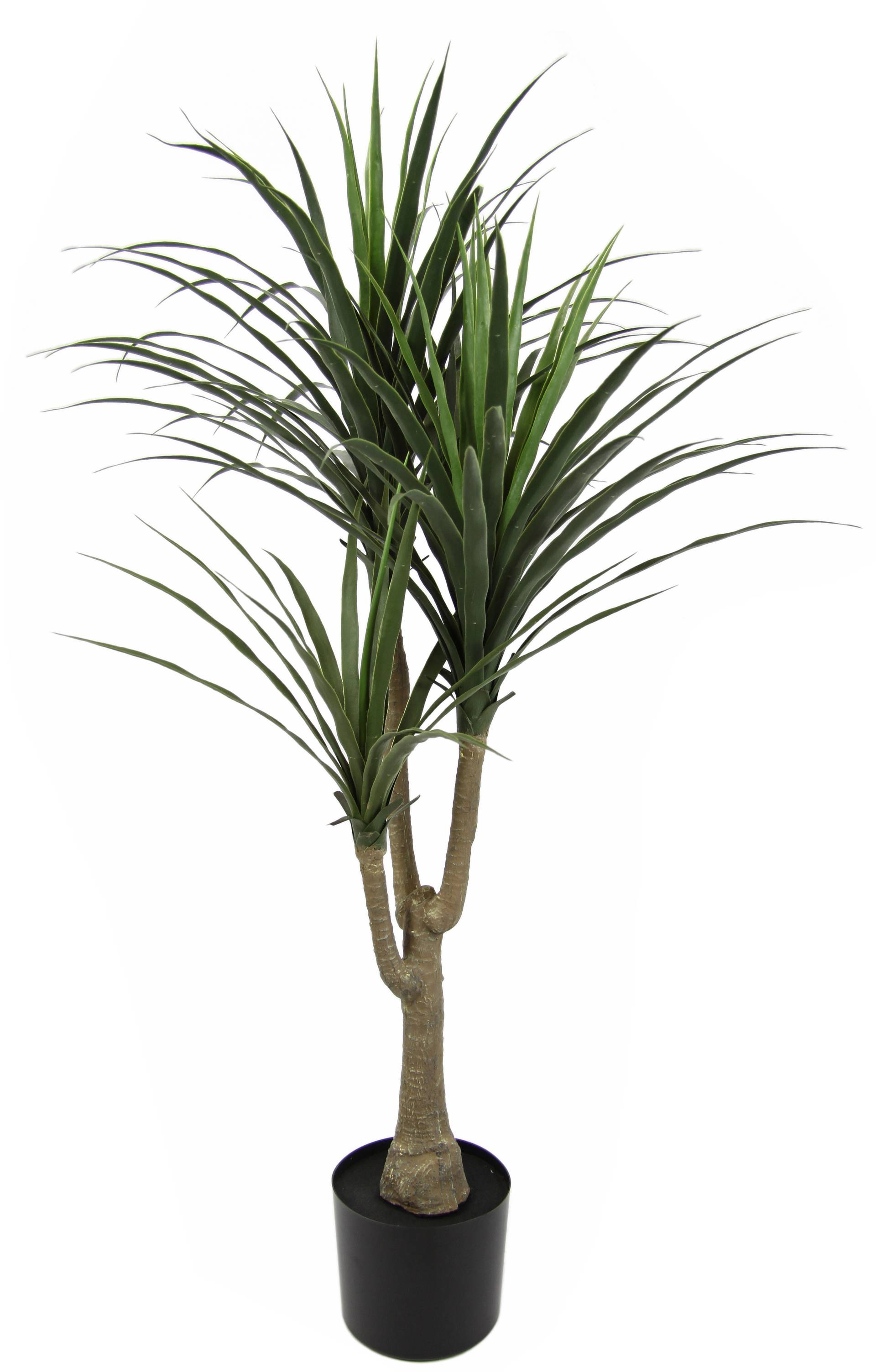 I.GE.A. Kunstbaum "Palme Dracena im Topf künstlich Pflanze Dracenapalme Zimmerpflanzen", Zimmerpalme Grünpflanzen Kunstpflanze Drachenbaum Pflanze Palme von I.Ge.A.